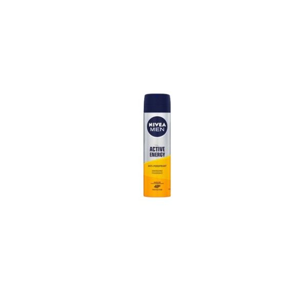 9005800344799 NIVEA SPRAY 150ML MEN ACTIVE ENERGY ( 1 X 6 ) - Image 1