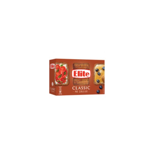 5201485000201 ELITE RYE CRISPBREAD 180GR BROWN ( 1 X 32 ) - Image 1