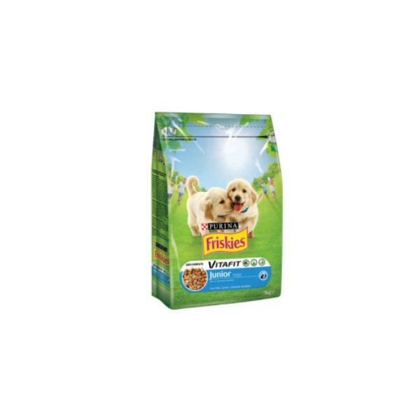 7613033796821 FRISKIES DOG DRY 3KG JUNIOR BBD 04/26 ( 1 X 4 ) - Image 1