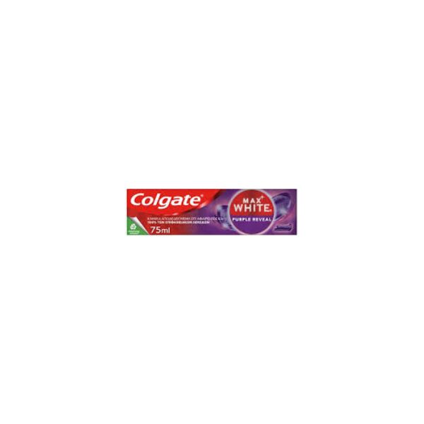 8718951607712 COLGATE TOOTHPASTE 75ML MAX WHITE PURPLE REVEAL ( 1 X 12 ) - Image 1