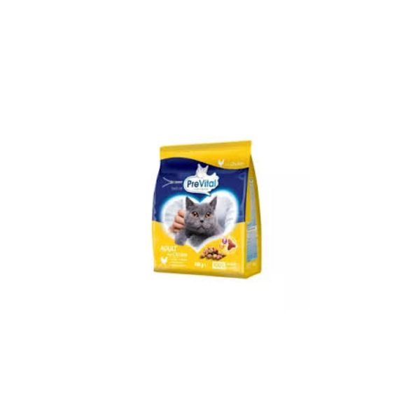 5999566111235 PREVITAL CAT DRY FOOD ADULT CHICKEN 300GR BBD 10/04/27 ( 1 X 10 ) - Image 1