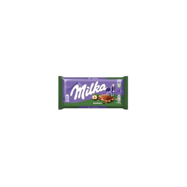7622202262630 MILKA CRUSHED HAZELNUT 90GR BBD 07/09/26 ( 1 X 24 ) - Image 1
