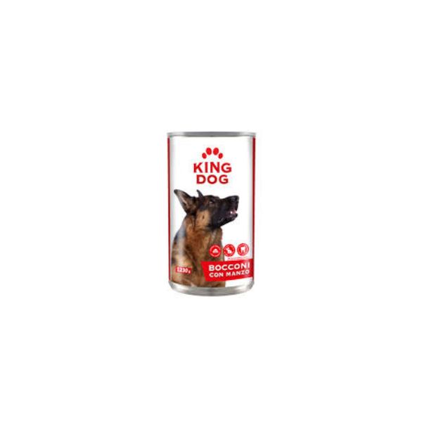 8028696270097 KING DOG TIN BEEF 1230GR BBD 28/09/29 (1 X 12) - Image 1