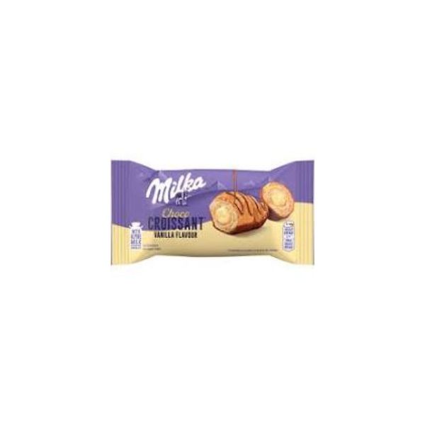 7622202254222 MILKA CROISSANT 50GR CHOCO VALINA FLAVOUR BBD 02/09/26 ( 1 X 14 ) - Image 1