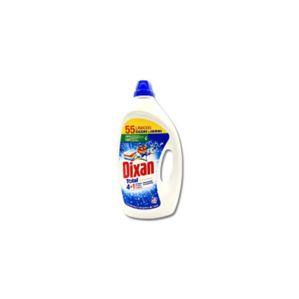 8410436446082 DIXAN GEL 55SCOOPS BLUE TOTAL 4+1 2.475LT CLASSIC ( 1 X 4 ) - Image 1