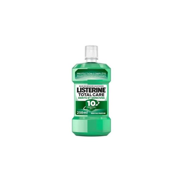 3574661810898 LISTERINE 250ML MOUTHWASH TOTAL CARE GREEN ( 1 X 12 ) - Image 1