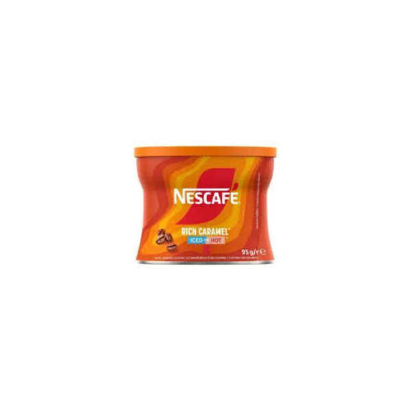 5201219489364 NESCAFE 95GR RICH CARAMEL BBD 06/27 ( 1 X 1 2) - Image 1