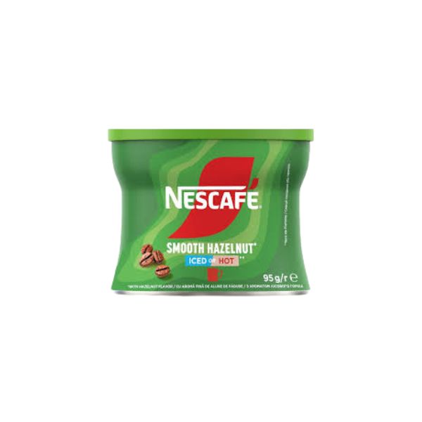 5201219489371 NESCAFE 95GR SMOOTH HAZELNUT BBD 06/27 ( 1 X 1 2 ) - Image 1