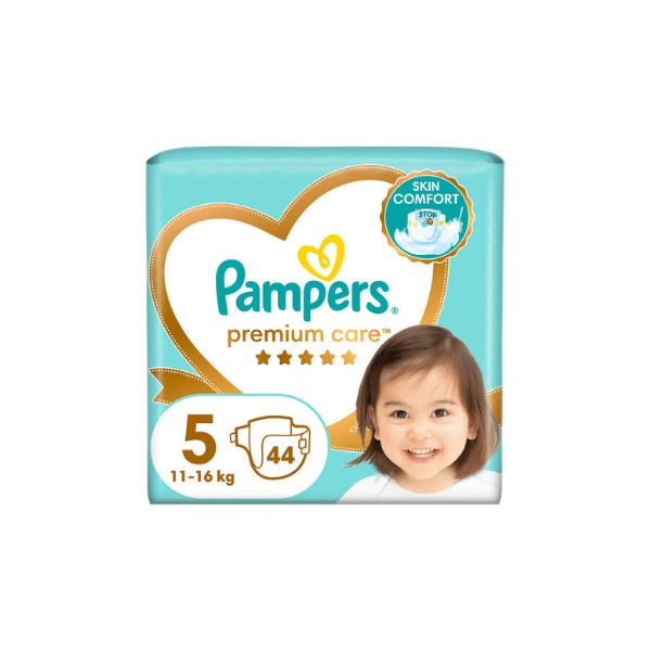4015400278870 PAMPERS PREMIUM CARE DIAPERS SIZE 5 ( 11-16KG ) 44S ( 1 X 2 ) - Image 1