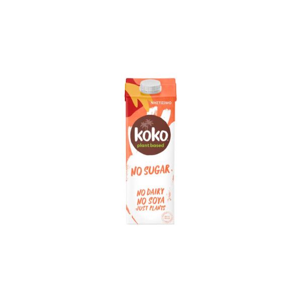 5060100602752 KOKO DAIRY FREE NO SUGAR 1L NEW BBD 04/10/26 (1 X 12) - Image 1