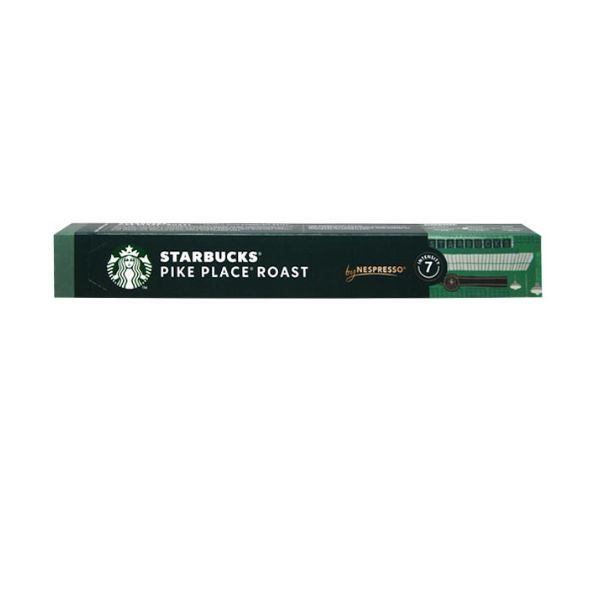 7613036961783 STARBUCKS CAPSULES 53GR PIKE PLACE ROAST 10S BBD 31/08/27 ( 1 X 12 ) - Image 1