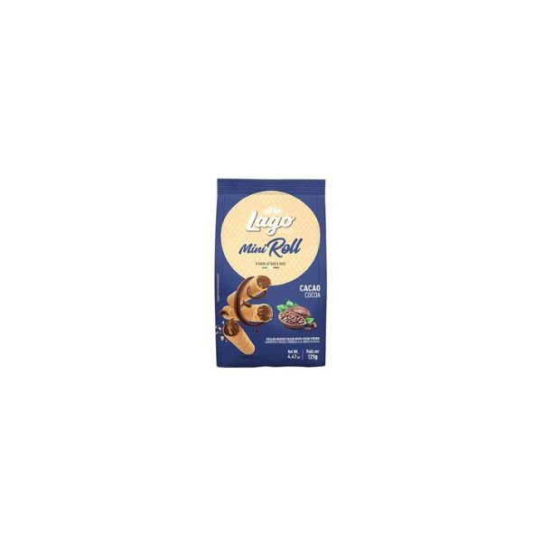 8004800005502 LAGO MINI ROLL 125GR CACAO BBD 31/10/27 ( 1 X 12 ) - Image 1