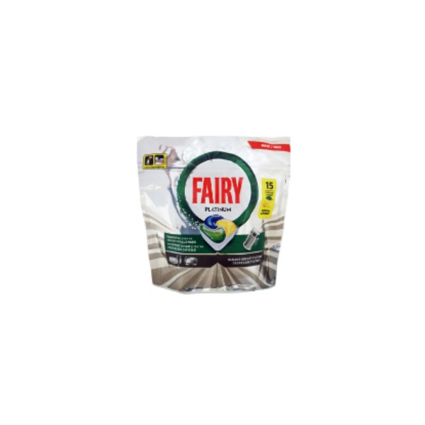 8006530126588 FAIRY TABS 15S PLATINUM LEMON ( 1 X 6 ) - Image 1