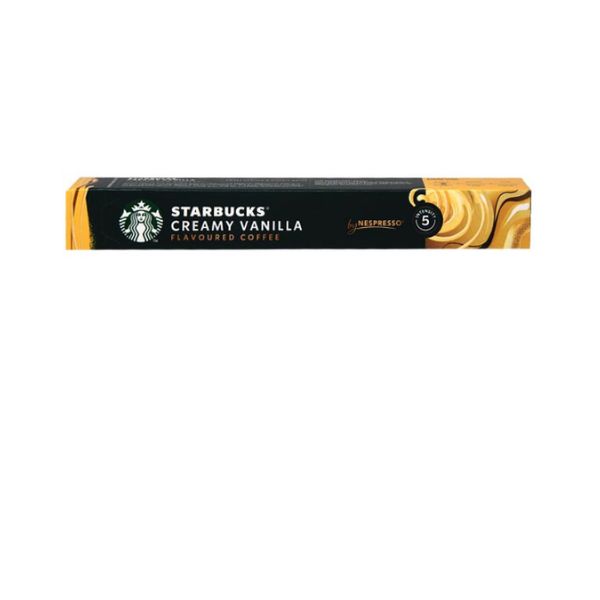 8445290156075 STARBUCKS CAPSULES 51GR CREAMY VANILLA 10S BBD 20/06/27 ( 1 X 12 ) - Image 1