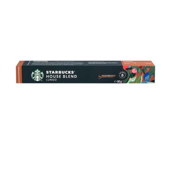8445291363779 STARBUCKS CAPSULES 52GR HOUSE BLEND 10S BBD 12/08/27 ( 1 X 12 ) - Image 1