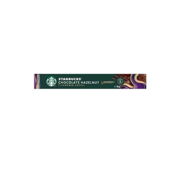 8445291786240 STARBUCKS CAPSULES 51GR CHOCOLATE HAZELNUT 10S BBD 30/04/27 ( 1 X 12 ) - Image 1