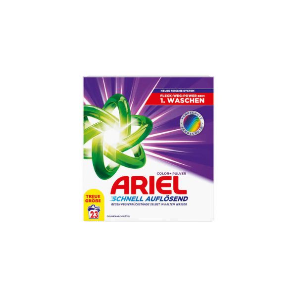 8700216702638 ARIEL POWDER 1.265KG COLOR 23WASHES ( 1 X 5 ) - Image 1