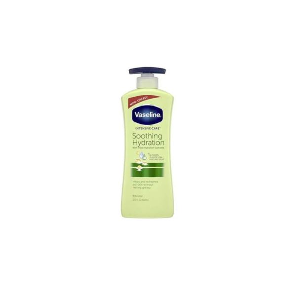 8901030841118 VASELINE BODY LOTION 600ML PUMP SOOTHING HYDRATION ( 1 X 12 ) - Image 1