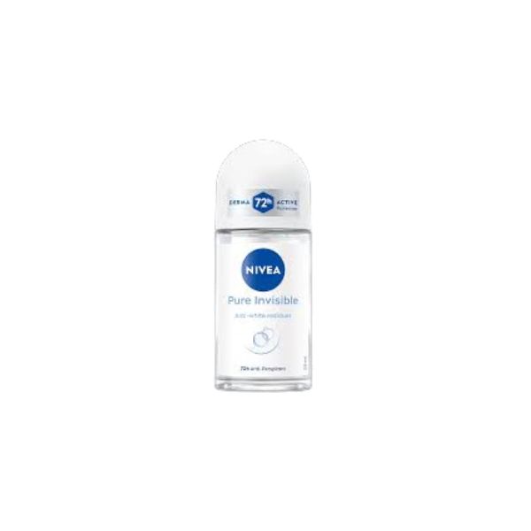 42345275 NIVEA ROLL 50ML WOMEN PURE INVISIBLE ( 1 X 6 ) - Image 1