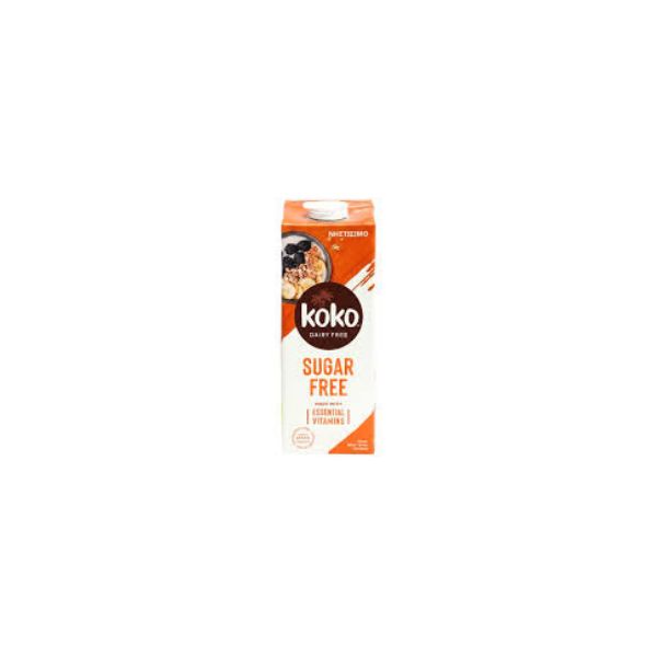 5060100602752 KOKO DAIRY FREE NO SUGAR 1L NEW BBD 04/10/26 (1 X 12) - Image 1