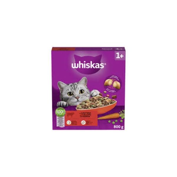 5900951356896 WHISKAS DRY 800GR ADULT BEEF BBD ( 1 X 5 ) - Image 1